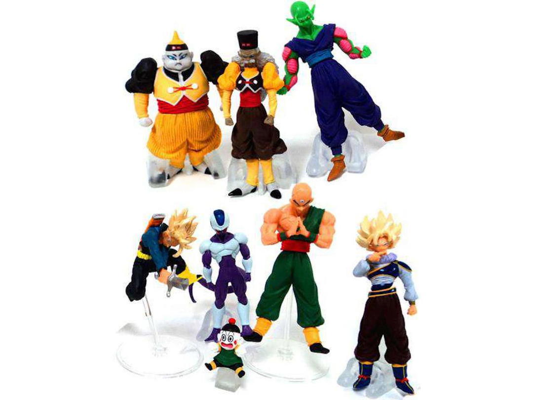Bandai Bandai Japan Dragon Ball Z Set of 7 Conflict Mini PVC Figures
