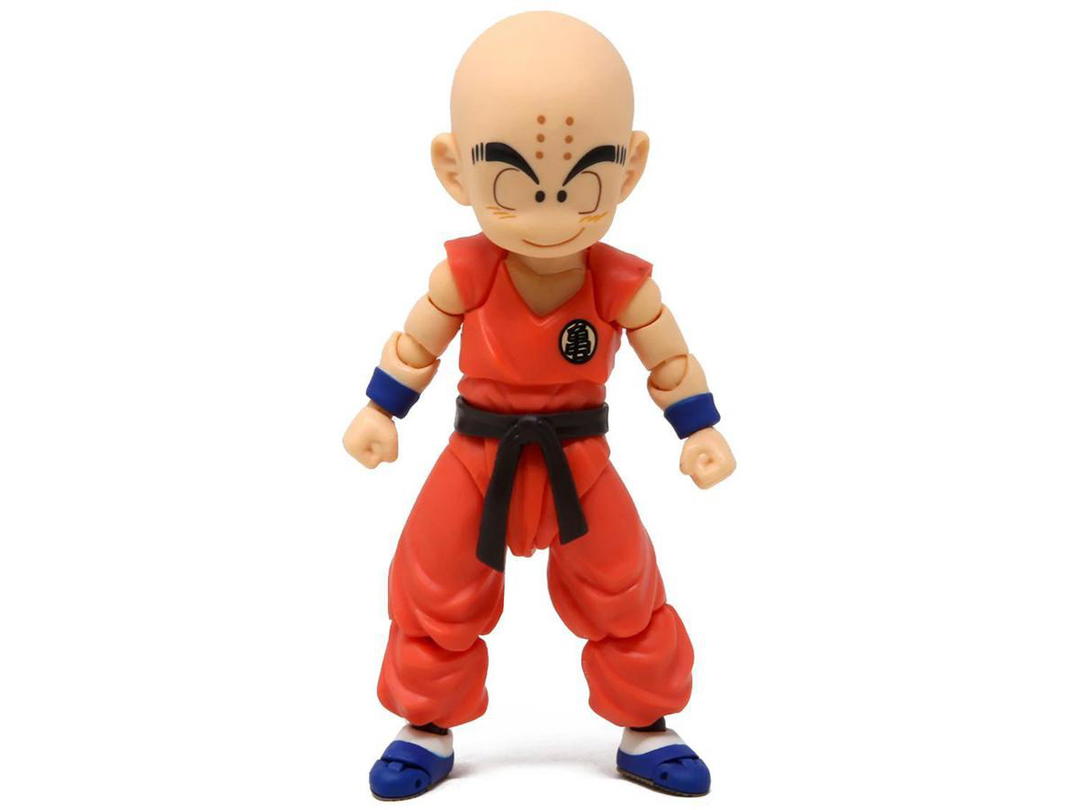 Bandai Bandai S.H.Figuarts Dragon Ball Kid Krillin Action Figure Orange