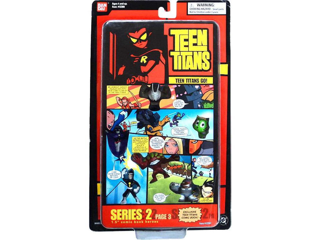 Bandai Bandai America Teen Titans Comic Book Heroes Series 2 Page 3 Exclusive Exclusive Figure Pack