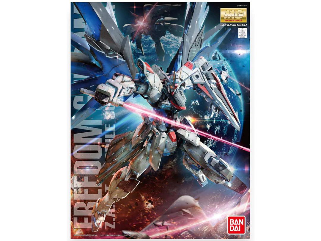 Bandai Bandai Gundam MG Freedom (Ver. 2.0) 1/100 Model Kit Action Figure