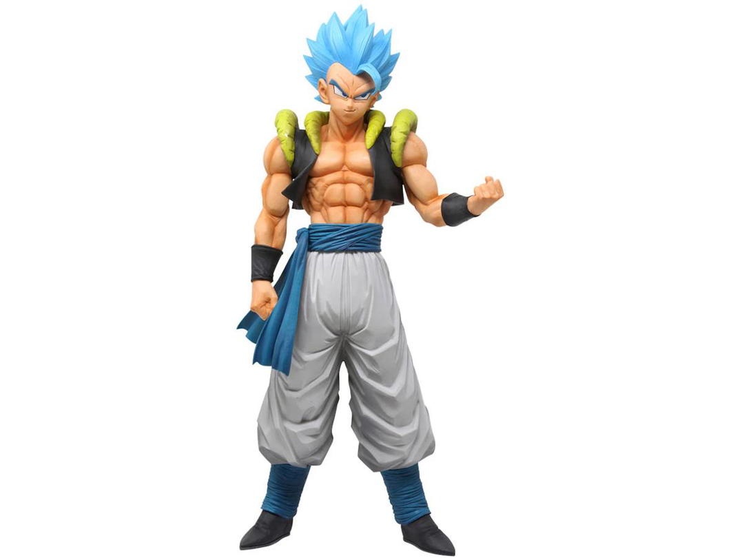 Bandai Bandai Ichiban Kuji Dragon Ball Super Saiyan God SS Gogeta Extreme Saiyan Action Figure Blue