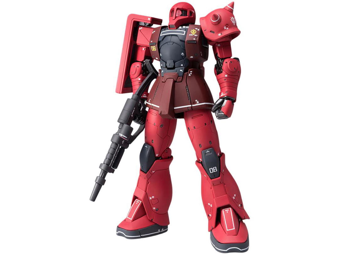 Bandai Bandai Mobile Suit Gundam The Origin Gundam Fix Figuration Metal Composite MS-05S Char Aznable's Zaku I Action Figure Red
