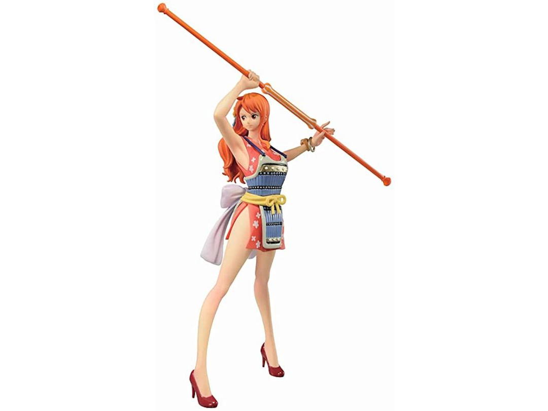 Bandai Bandai Ichibansho One Piece Anniversary Nami Figure Orange
