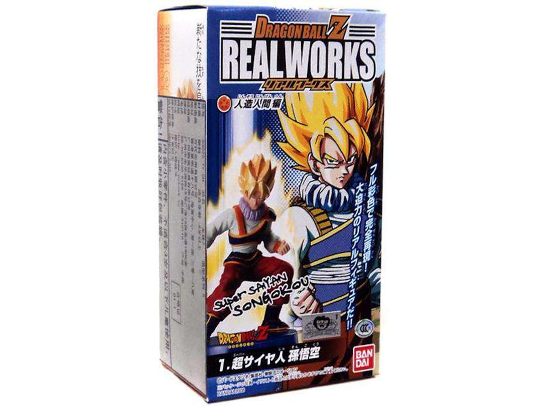 Bandai Bandai Japan Dragon Ball Z Real Works Collection 5 Super Saiyan Son Goku PVC Figure