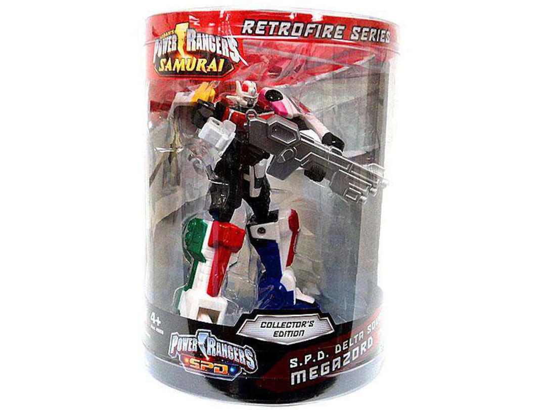 Bandai Bandai America Power Rangers Retrofire Series S.P.D. Delta Squad Megazord Action Figure