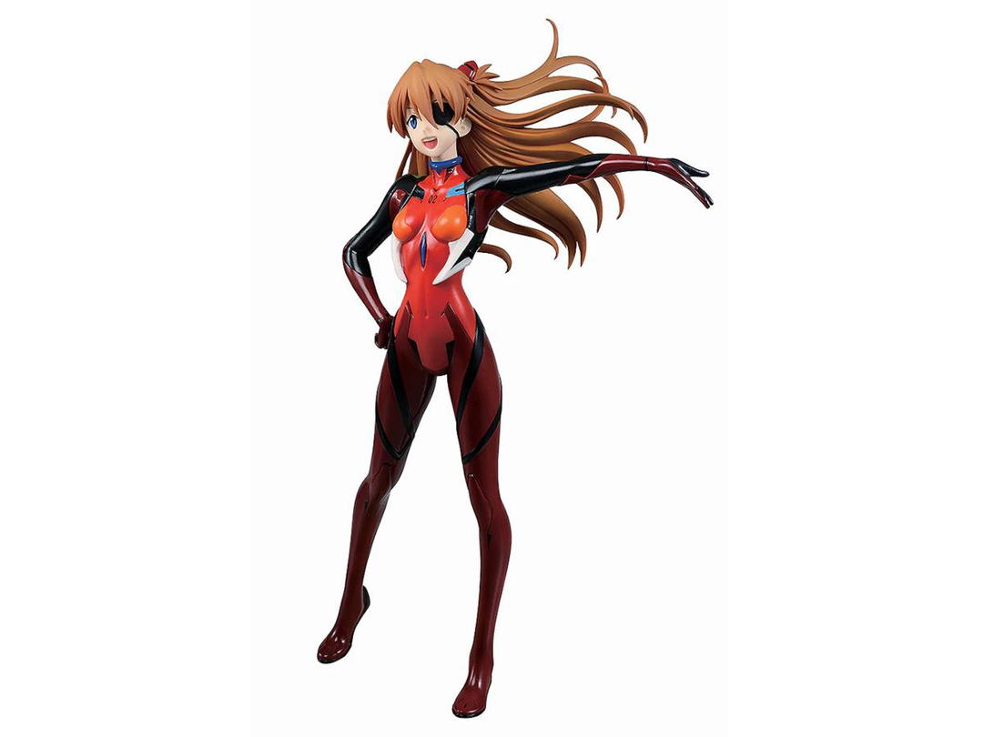 Bandai Bandai Ichibansho Evangelion EVA-01 Test Type Awakening Asuka Shikinami Langley Action Figure Red