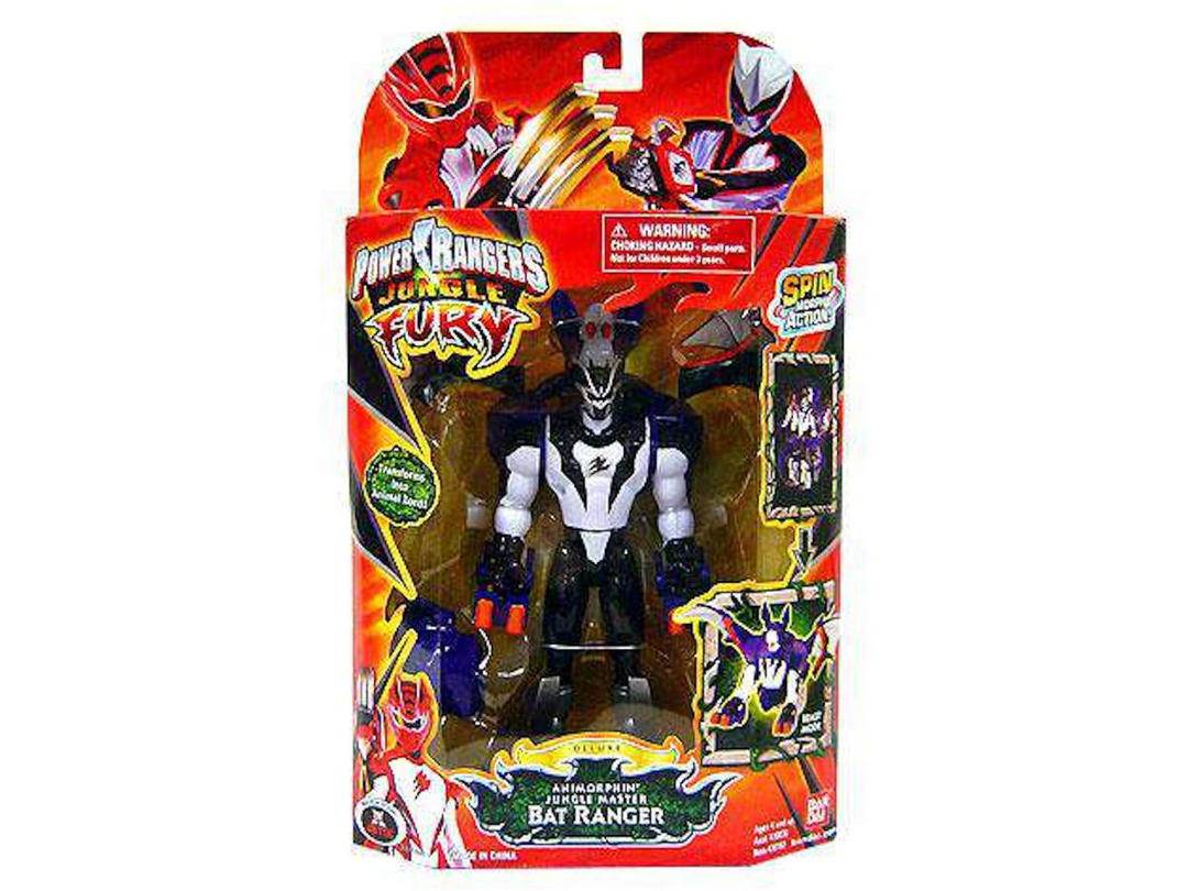 Bandai Bandai America Power Rangers Animorphin Jungle Master Bat Ranger Deluxe Action Figure