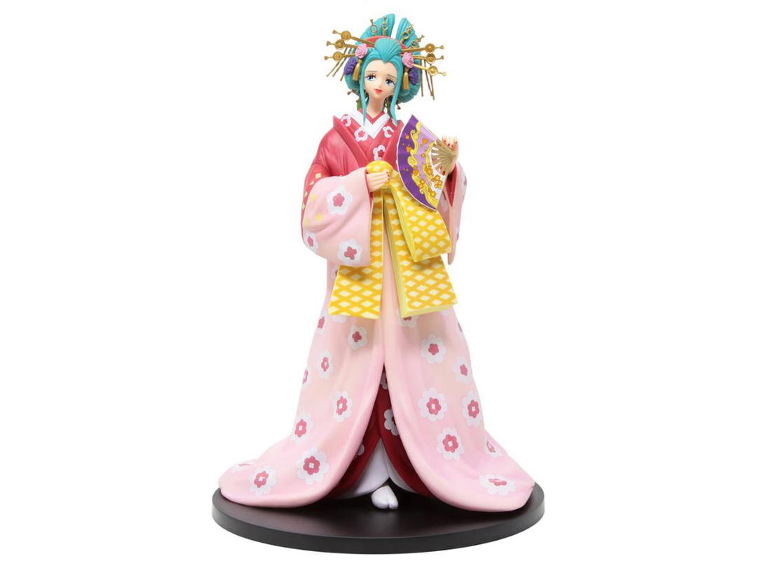 Bandai Bandai Ichibansho One Piece Hana Komurasaki Action Figure Pink