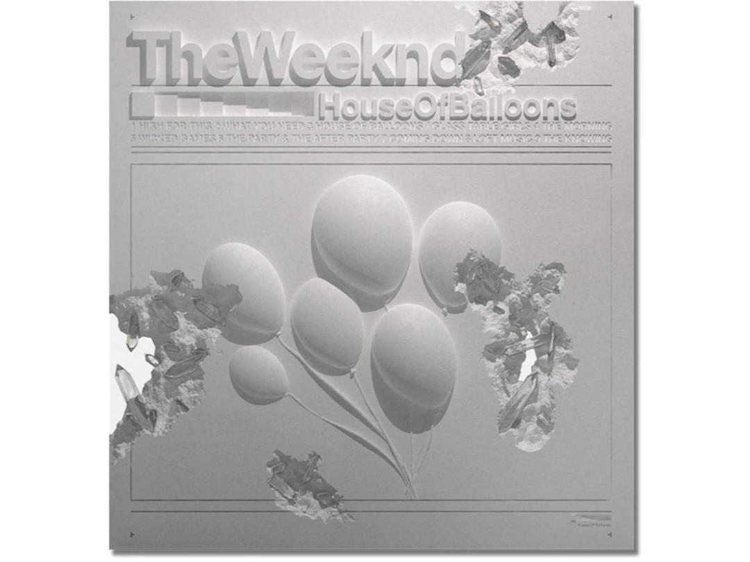 Daniel Arsham Daniel Arsham x The Weeknd House of Balloons Anniversary 2LP Vinyl (Edition of 1000)