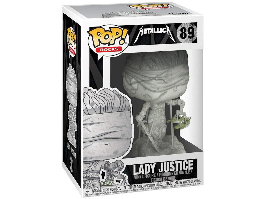 Funko Funko Pop! Rocks Metallica Lady Justice Figure #89