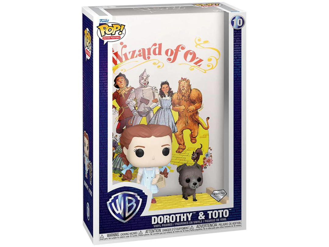 Funko Funko Pop! Movie Posters Wizard of Oz Dorothy & Toto Diamond Collection Figure #10