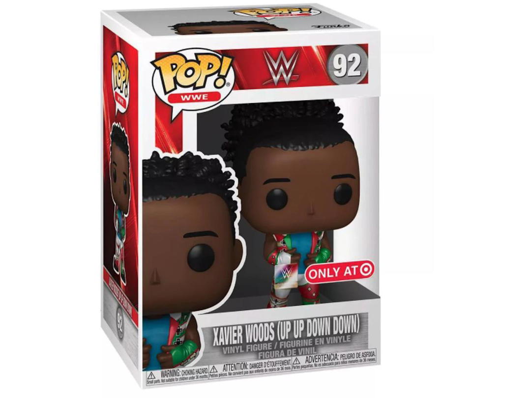 Funko Funko Pop! WWE Xavier Woods (Up Up Down Down) Target Exclusive Figure #92
