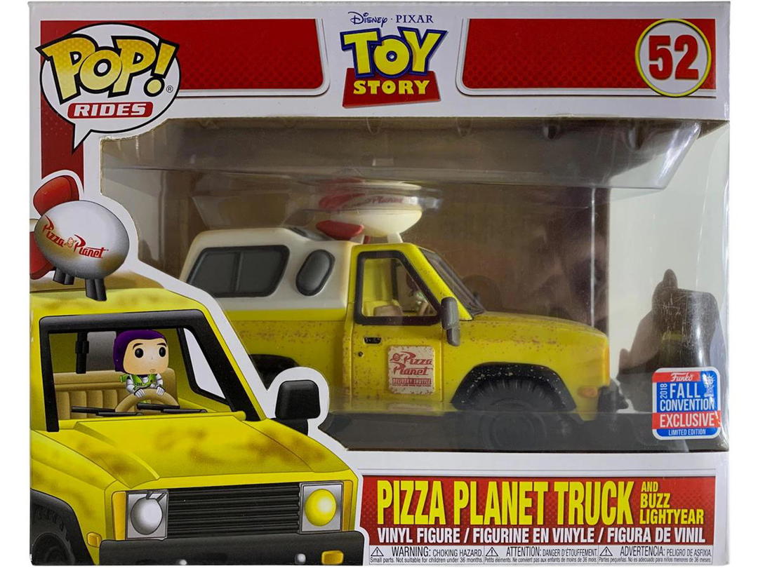 Funko Funko Pop! Rides Disney Toy Story Pizza Planet Truck and Buzz Lightyear Fall Convention Exclusive Figure #52