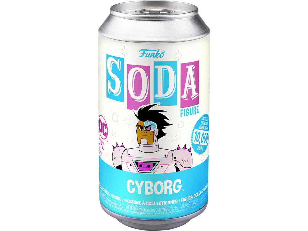 Funko Funko Soda Teen Titans Go! Cyborg Figure Sealed Can