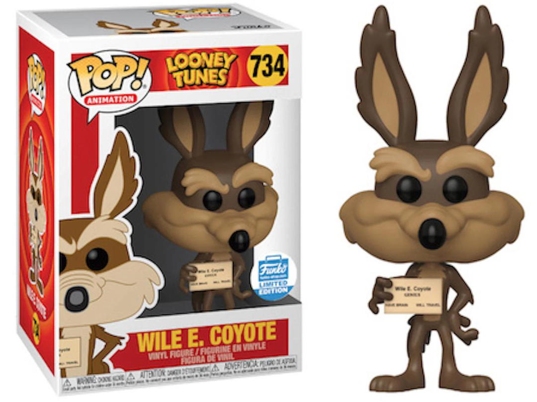Funko Funko Pop! Animation Looney Tunes Wile E. Coyote Funko Shop Exclusive Figure #734