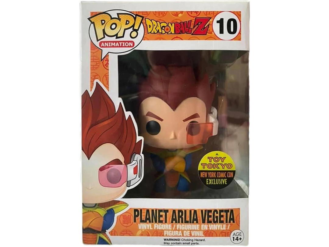 Funko Funko Pop! Animation Dragonball Z Planet Arlia Vegeta Toy Tokyo NYCC Figure #10