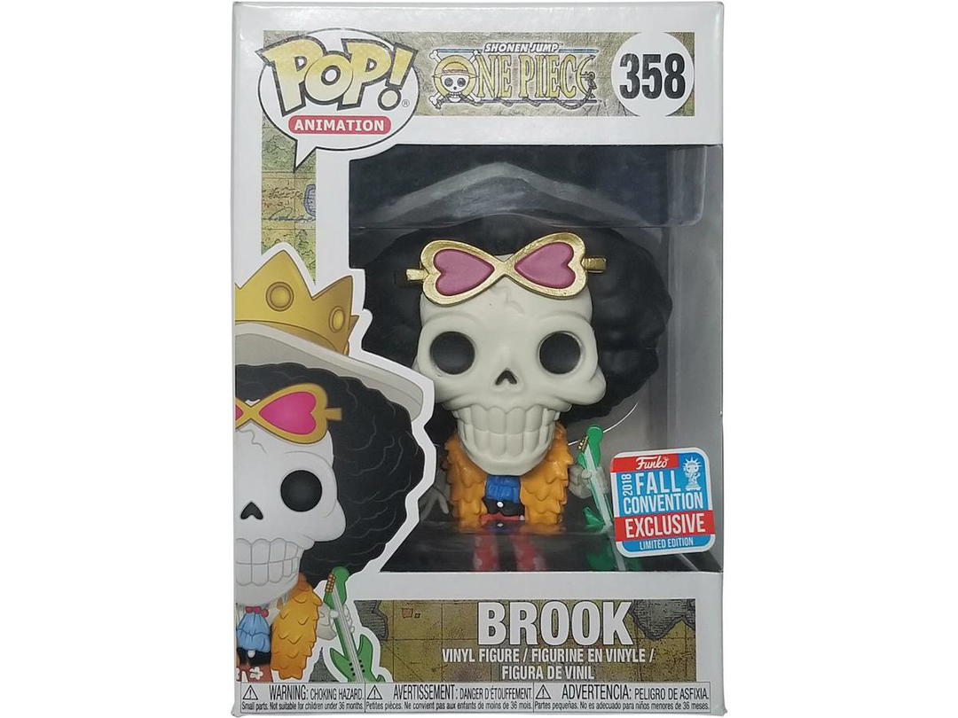 Funko Funko Pop! Animation One Piece Brook 2018 Fall Convention Figure #358