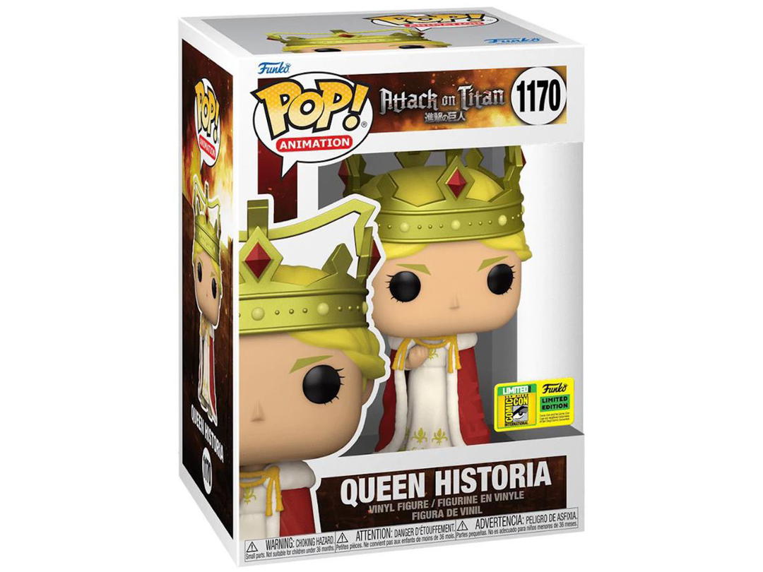 Funko Funko Pop! Animation Attack on Titan Queen Historia 2022 SDCC Exclusive Figure #1170