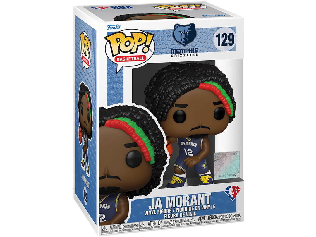 Funko Funko Pop! Basketball NBA Memphis Grizzlies Ja Morant (City Edition Jersey) Figure #129