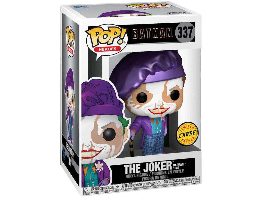 Funko Funko Pop! Heroes Batman The Joker Batman 1989 Chase Edition Figure #337