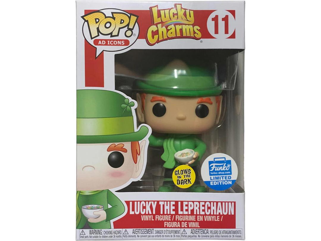 Funko Funko Pop! Ad Icons Lucky Charms Lucky Leprechaun (Glow) Funko Shop Exclusive Figure #11