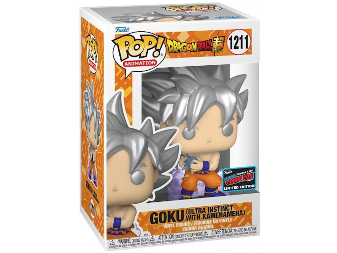 Funko Funko Pop! Animation Dragon Ball Super Goku (Ultra Instinct with Kamehameha) 2022 NYCC Exclusive Figure #1211