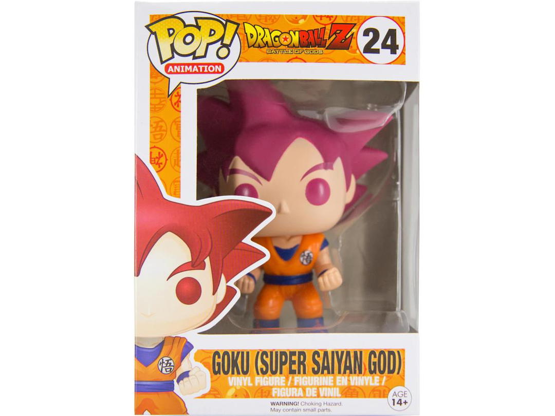 Funko Funko Pop! Animation DragonBall Z Goku (Super Saiyan God) Figure #24