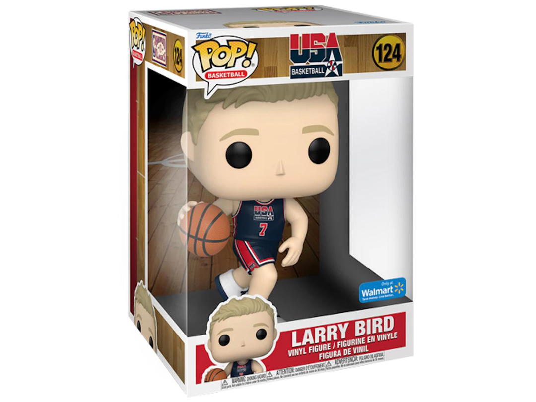 Funko Funko Pop! Basketball USA Basketball Larry Bird (1992 Team USA Navy Uniform) 10 Inch Walmart Exclusive Figure #124