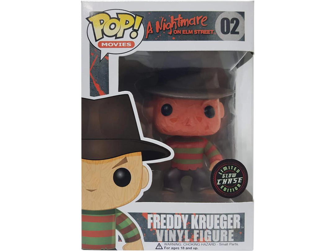 Funko Funko Pop! Movies A Nightmare On Elm Street Freddy Krueger (Glow) (Chase) Figure #02