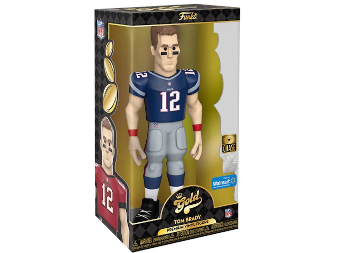 Funko Funko Gold NFL New England Patriots Tom Brady 12 Inch Chase Walmart Exclusive Figure