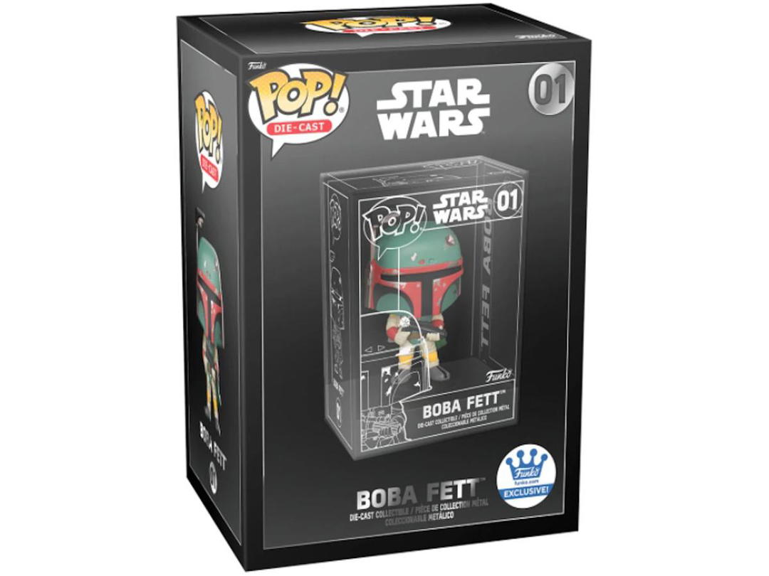 Funko Funko Pop! Die-Cast Star Wars Boba Fett Funko Shop Exclusive Figure #01