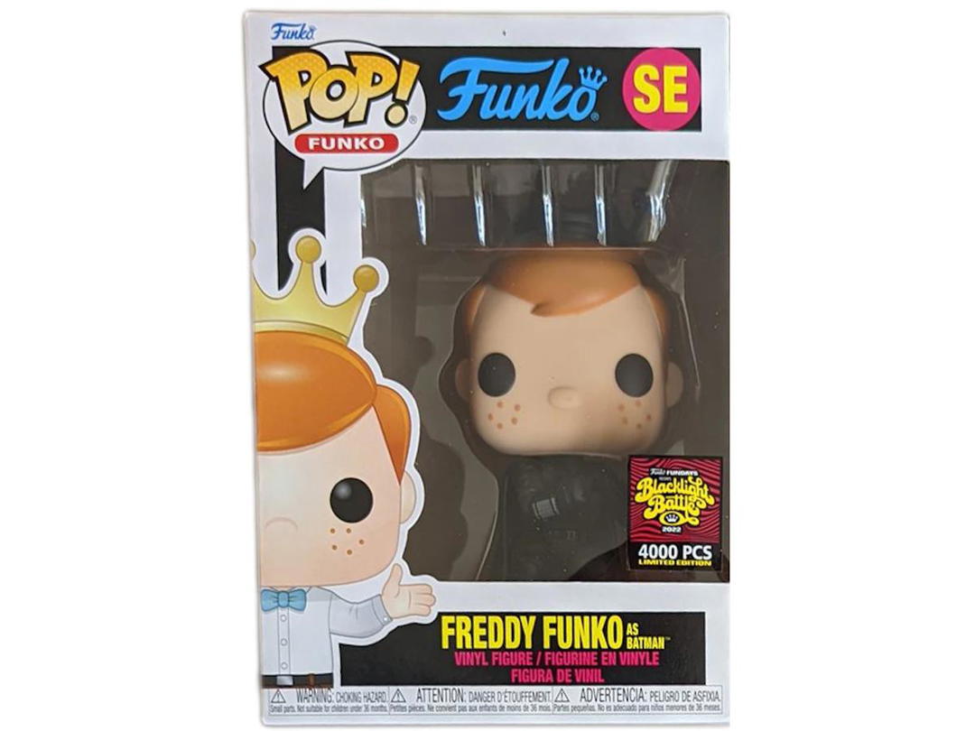 Funko Funko Pop! Fundays Box of Fun Blacklight Battle Freddy Funko As Batman SE (LE 4000)