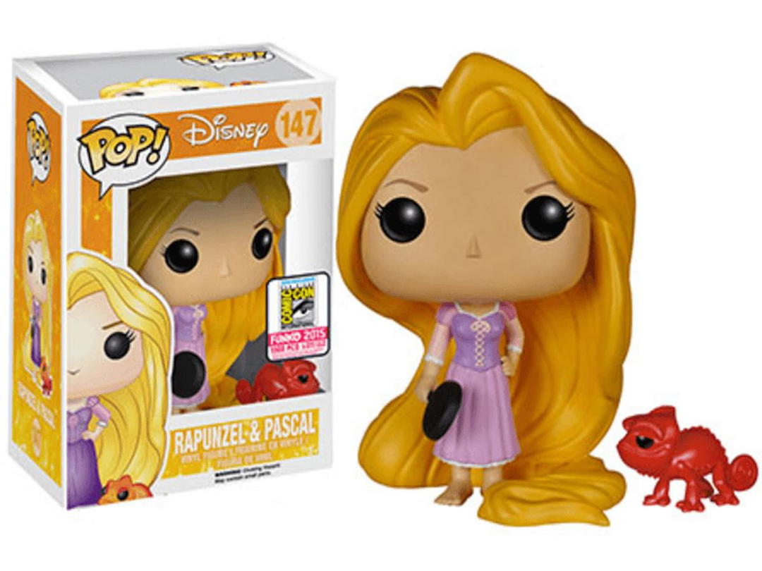 Funko Funko Pop! Disney Tangled Rapunzel And Pascal SDCC Figure #147
