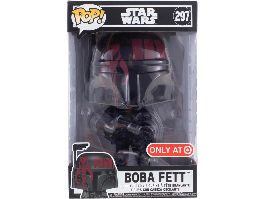 Funko Funko Pop! Star Wars x Futura Boba Fett Target Exclusive Black 10-Inch Bobble-Head Figure #297