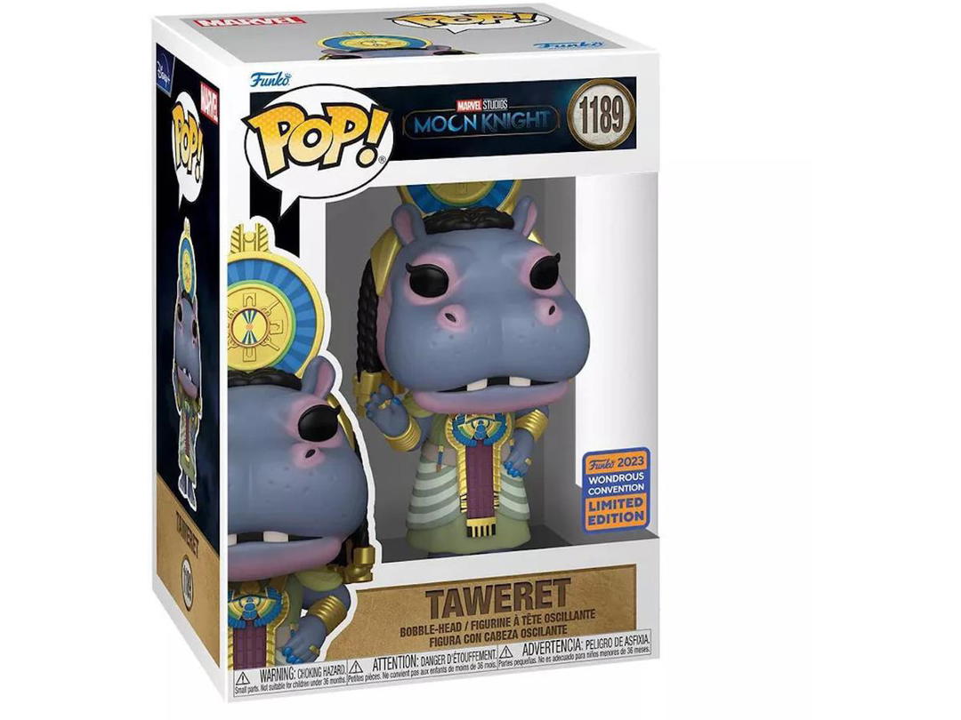 Funko Funko Pop! Marvel Studios Moon Knight Taweret 2023 Wondrous Convention Exclusive Figure #1189