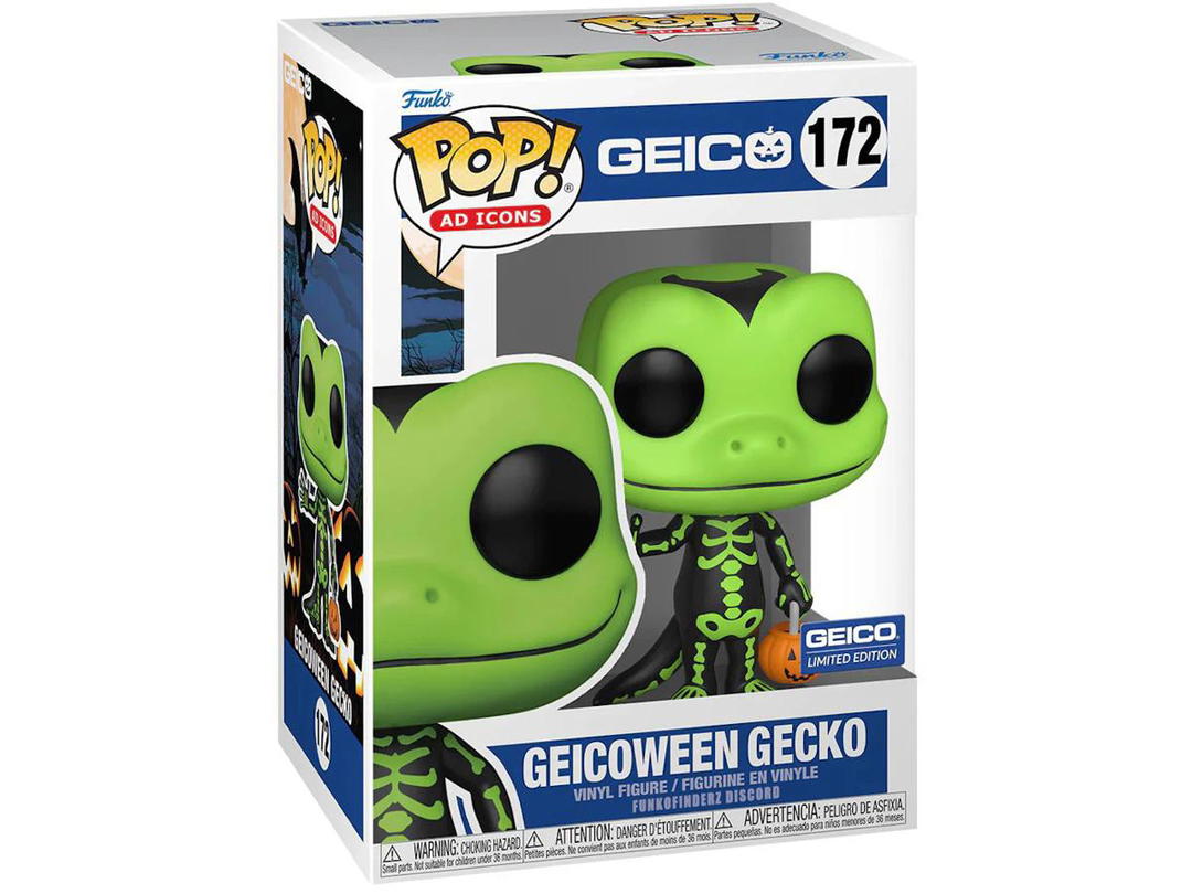 Funko Funko Pop! Ad Icons Geico Geicoween Gecko Geico Exclusive Figure #172