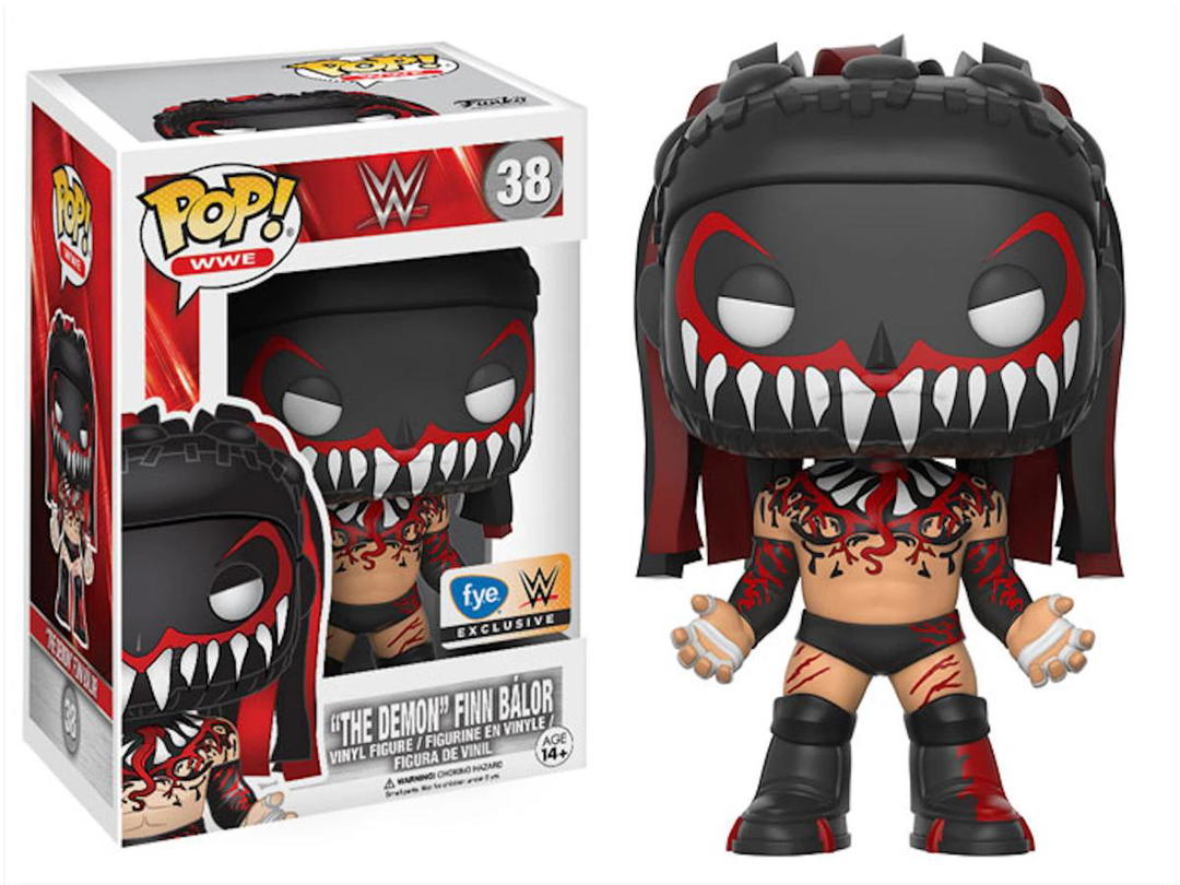Funko Funko Pop! WWE Finn Balor The Demon FYE Exclusive Figure #38