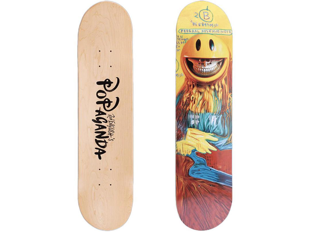 Funko Funko Pop! x Ron English Mona Lisa Grin Funko Shop Exclusive (Edition Of 300) Skateboard Deck