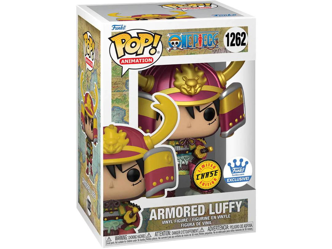 Funko Funko Pop! Animation One Piece Armored Luffy Chase Edition Funko Shop Exclusive Figure #1262