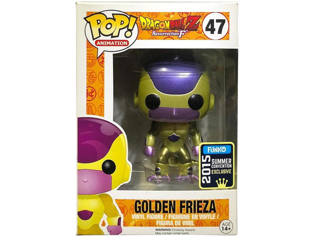 Funko Funko Pop! Animation Dragonball Z Resurrection F Golden Frieza Summer Convention Figure #47