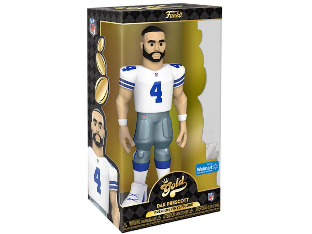 Funko Funko Gold NFL Dallas Cowboys Dak Prescott 12 Inch Walmart Exclusive Figure