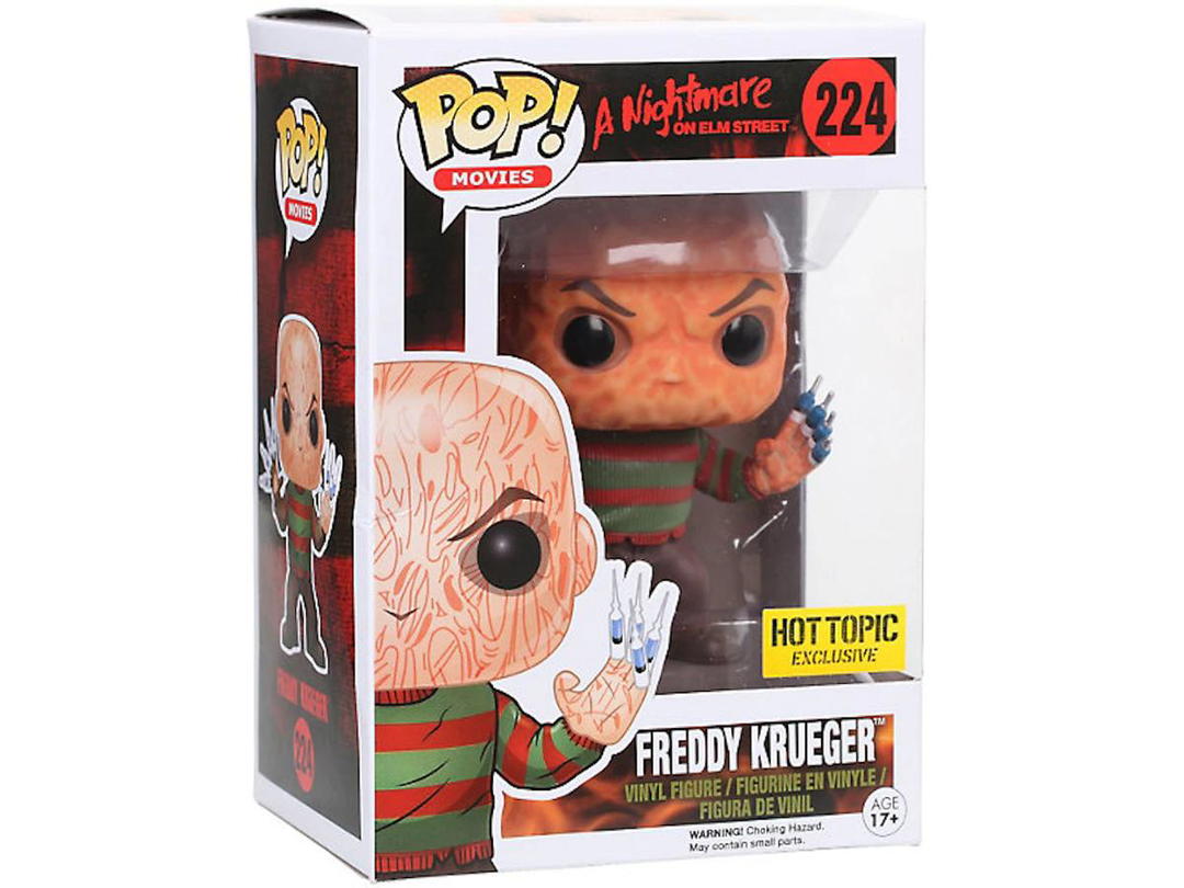 Funko Funko Pop! Movies A Nightmare On Elm Street Freddy Krueger (Hatless) Hot Topic Exclusive Figure #224