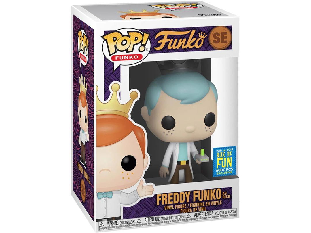 Funko Funko Pop! Freddy Funko as Rick 2019 Box of Fun Exclusive /6000 Figure SE