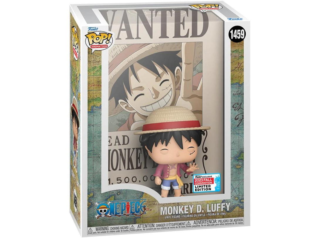 Funko Funko Pop! Animation Poster One Piece Monkey D. Luffy Fall Convention Exclusive Figure #1459