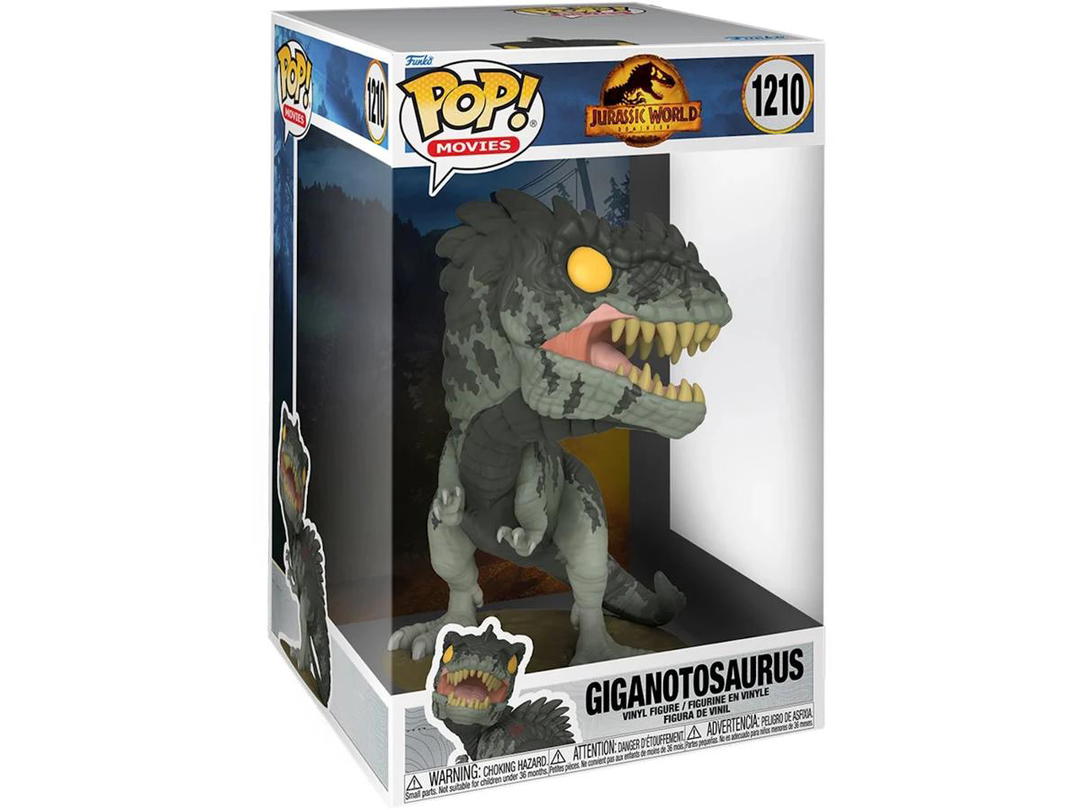 Funko Funko Pop! Movies Jurassic World Dominion Giganotosaurus 10 Inch Figure #1210