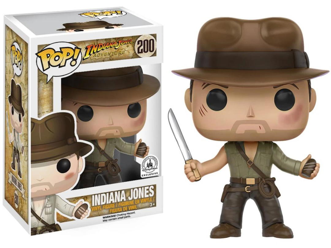 Funko Funko Pop! Movies Indiana Jones (w Machete) Disney Exclusive Figure #200
