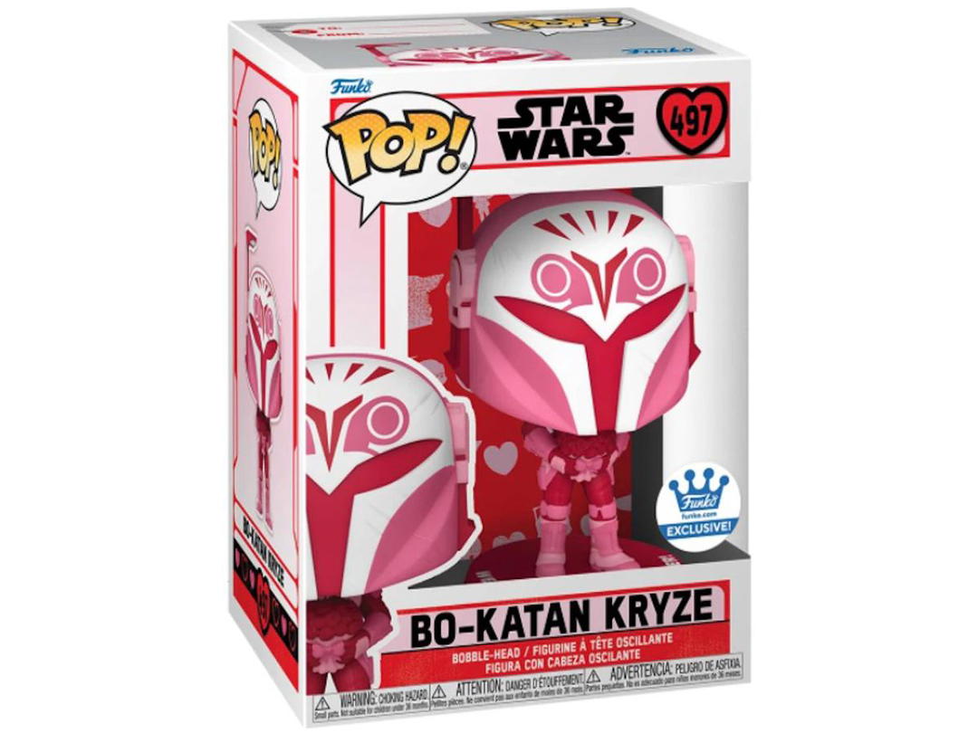 Funko Funko Pop! Star Wars Bo-Katan Kryze (Valentine's Day Edition) Funko Shop Exclusive Figure #497