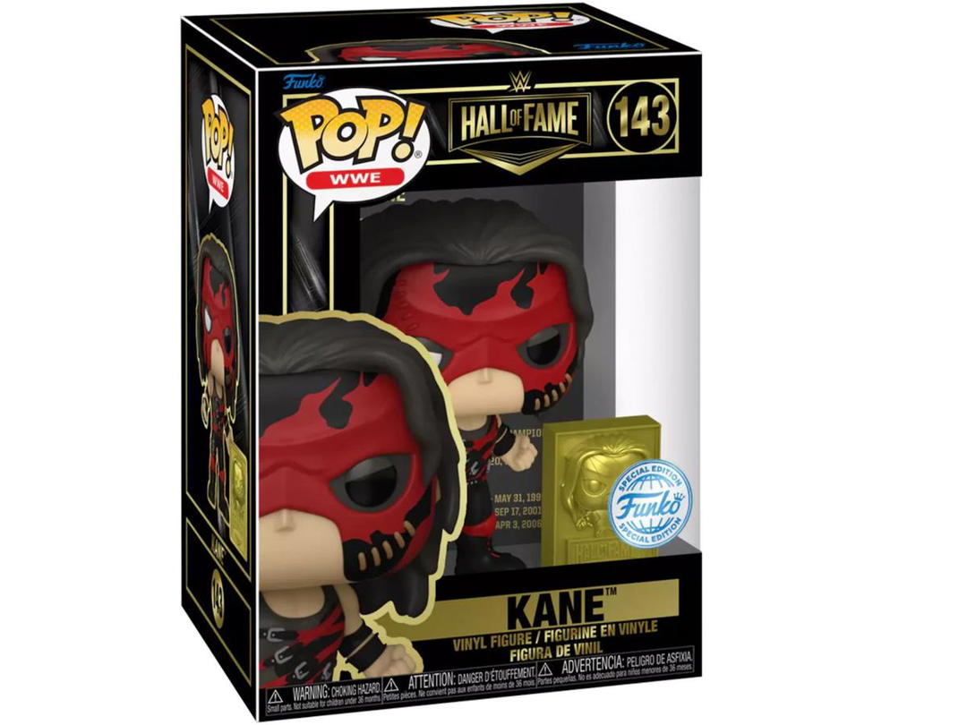 Funko Funko Pop! WWE Hall of Fame Kane Funko Special Edition Figure #143