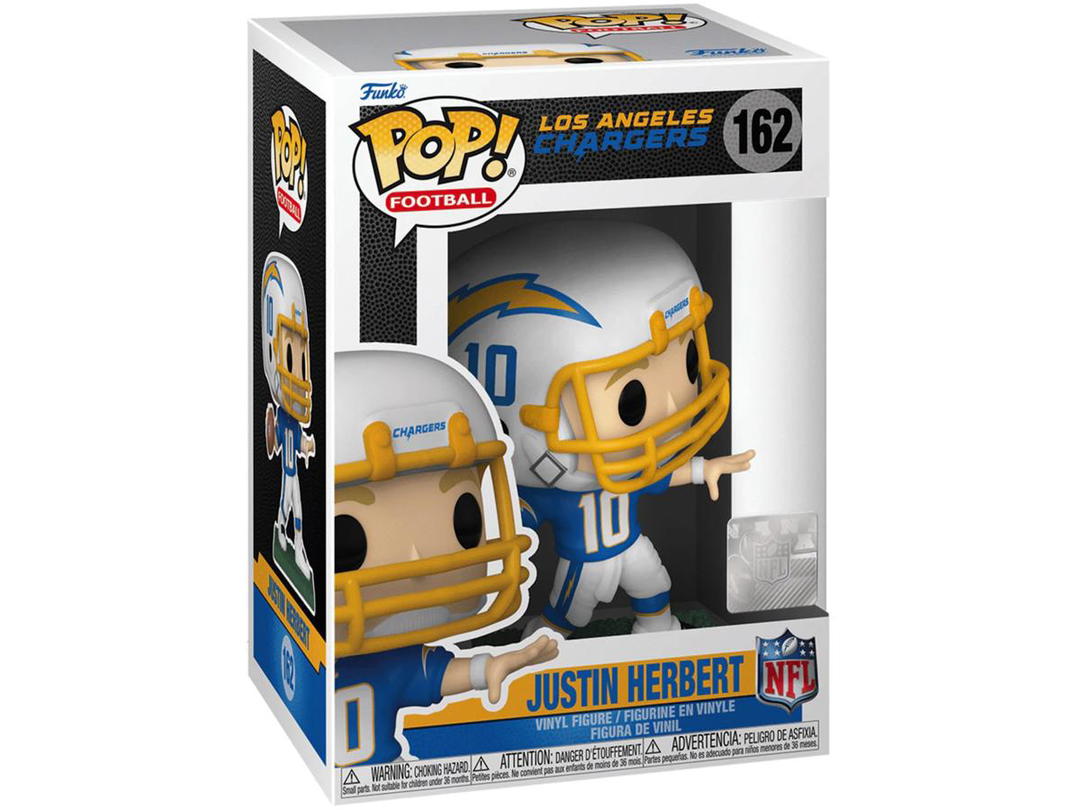 Funko Funko Pop! Football NFL Los Angeles Chargers Justin Herbert Figure #162