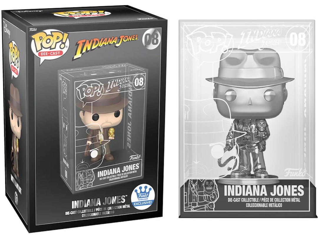 Funko Funko Pop! Die-Cast Indiana Jones Chase Edition Funko Shop Exclusive Figure #08